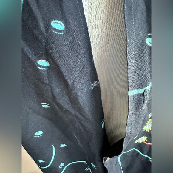 Vintage Hawaiian Shirt Hard Rock Cafe Honolulu Hawaii Xs Fit Retro Style - Picture 7 of 10